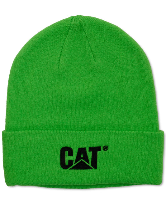 Caterpillar Men's Trademark Cuff Beanie Hat Green Size Regular